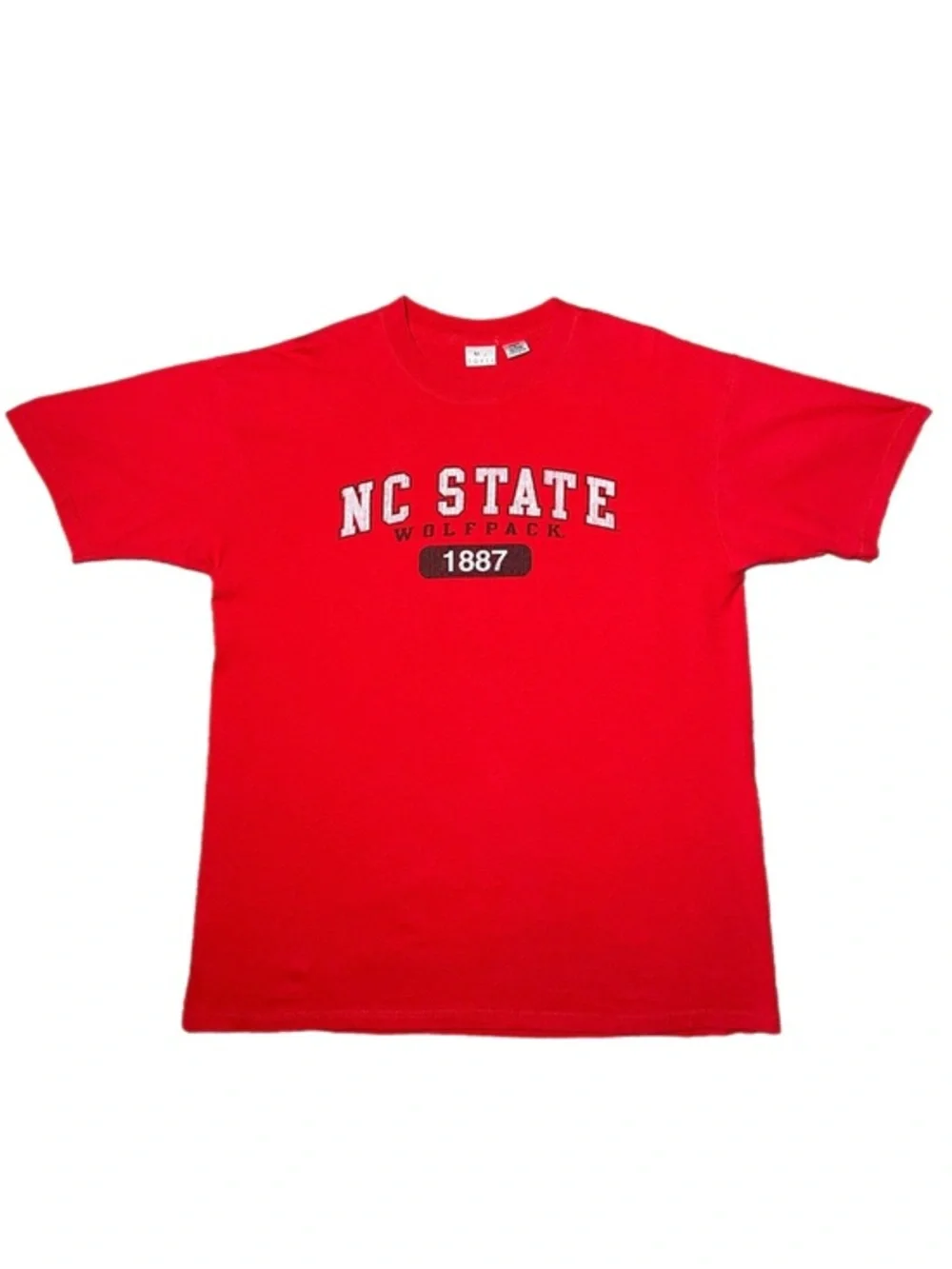 Vintage 90s NC STATE Wolfpack Graphic Crewneck Tee - MADE IN USA